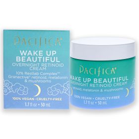 Wake Up Beautiful Overnight Retinoid Cream by Pacifica for Unisex - 1.7 oz Cream