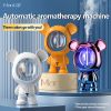 New Creative Design Bear Aromatherapy Machine Timing Smart Spray Aromatherapy Machine Home Aromatherapy Machine Bathroom Deodorant Air Purification Di